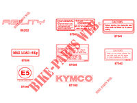 EMBLEMA para Kymco AGILITY 50 12 4T EURO 4