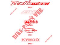 EMBLEMA para Kymco DINK STREET 125 I ABS 4T EURO III