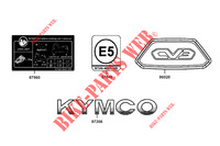 EMBLEMA para Kymco CV3 550 4T EURO 5
