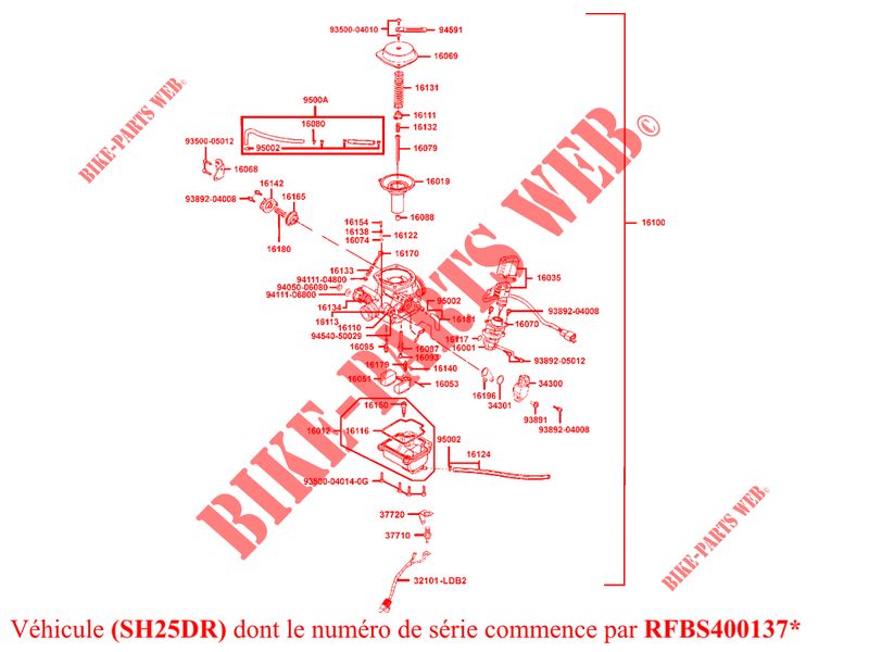 SISTEMA DE COMBUSTÍVEL (SH25DR) para Kymco GRAND DINK 125 MMC 4T EURO III