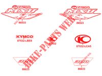 EMBLEMA para Kymco MXU 300 US 4T EURO II